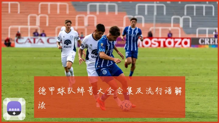 德甲球队绰号大全合集及流行语解读