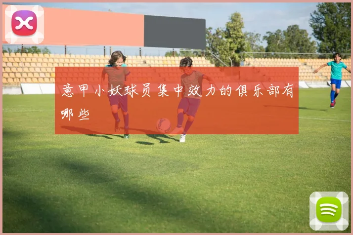 意甲小妖球员集中效力的俱乐部有哪些